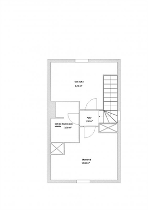 appartement à la vente -   44380  PORNICHET, surface 51 m2 vente appartement - UBI430589555